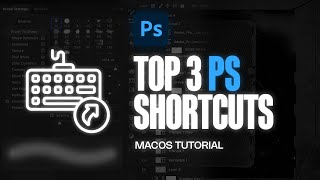 Top 3 Favorite Photoshop Shortcuts Common  Advanced MacOS [upl. by Ynnad834]