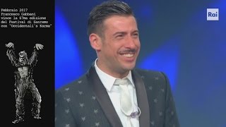 Francesco Gabbani  Homo Occidentalis  Eurovision Song Contest [upl. by Weld]