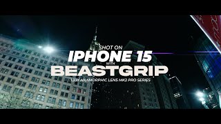 Shot on Iphone 15 with Beastgrip 133x Anamorphic Lens Test [upl. by Iosep867]