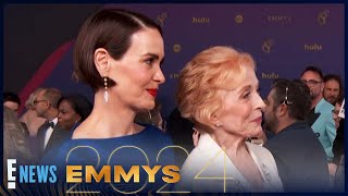 Sarah Paulson GUSHES Over Her Relationship With Holland Taylor “My Absolute Rock”  2024 Emmys [upl. by Innoj743]