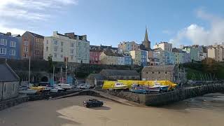 🇬🇧🏴󠁧󠁢󠁷󠁬󠁳󠁿 Walking tour of Tenby Pembrokeshire [upl. by Edelstein670]