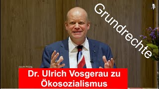 ÖkoSozialismus durch gerichtlichen Klimaschutz und EU Planwirtschaft Dr Ulrich Vosgerau [upl. by Nasar]