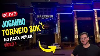 IRL TORNEIO DE POKER 30K NO MAXX SÃO PAULO [upl. by Lisabet]