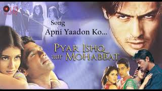 Apni Yaadon Ko Chor Na jana  Pyaar Ishq Aur Mohabbat2001 [upl. by Zetrom]