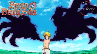 Meliodas VS King FULL FIGHT SCENE  Seven Deadly Sins  Nanatsu no Taizai [upl. by Hiroko]