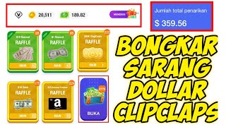 Bongkar Sarang Dollar Di Aplikasi ClipClaps  Cara Cepat Dapat Banyak Dolar Tanpa Nuyul [upl. by Carmen]