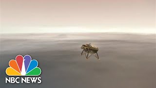 Watch Live NASA Officials Give Briefing After Successful Mars Landing  NBC News [upl. by Ellimaj]