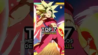 ¿Cuál es el MEJOR JUEGO de Dragon Ball 🔝🤔 dragonball gaming dragonballsparkingzero [upl. by Vocaay]