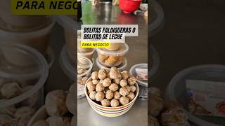 BOLITAS FALDIQUERAS o BOLITAS DE LECHE ✅️ comida gastronomiacolombiana receta [upl. by Lraep]