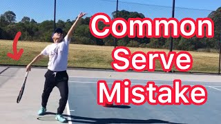 3 Common Serve Mistakes  Real Amateur Tennis Lesson [upl. by Walsh]