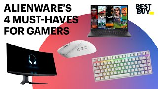 Alienwares 4 MustHaves for Gamers  Best Buy [upl. by Ellivro]