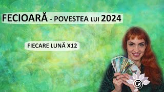 FECIOARĂ 2024 Ce aduce x12 Luni  Tarot [upl. by Maxey]