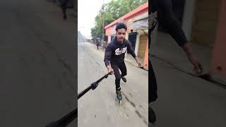 Aabara hu 😅 viralvideo skating inlineskatinglover skaterlover viralshorts viralreels [upl. by Ahtnamas]