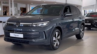 Volkswagen NEW Tiguan Life 2024 Dolphin Grey Metal 18 Inch Bologna Walk Around amp Detail inside [upl. by Addiel]