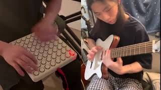 midi fighter vs guitar [upl. by Nosle257]