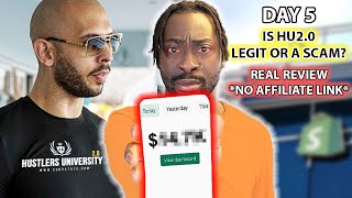 I Tried Andrew Tate’s Hustlers University 20 Dropshipping Course  Honest Review  Legit or Scam [upl. by Atiuqat]