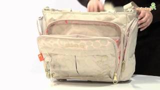 Okiedog Wickeltasche Bliss Portage mit Medela Milchpumpe [upl. by Ecinaj]