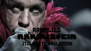 Rammstein  RAMMLIED SUB ITA [upl. by Rebmeced131]