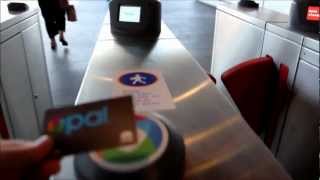 Opal Card Barrier Mounted Reader Already Tapped on message [upl. by Ramirol]