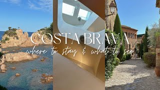 Barcelona Diaries  Weekend Getaway to Costa Brava Visiting Peratallada Pals amp Prettiest Beaches [upl. by Ahsiken]