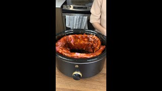 Easy crockpot Ribs [upl. by Ailenroc]