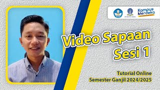 Video Sapaan Sesi 1  Pendidikan Agama Islam MKWU 4101 Semester Ganjil 20242025 [upl. by Dacie690]