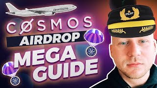 Cosmos ATOM Airdrop MEGA GUIDE for 2023 [upl. by Assirok726]