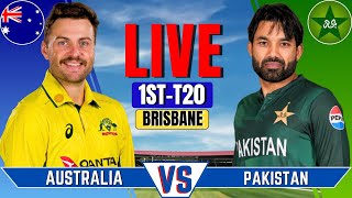 PAKISTAN vs AUSTRALIA  1st T20 Match  Live Cricket Match  AUS vs PAK Live T20 Match  PAK vs AUS [upl. by Olim]