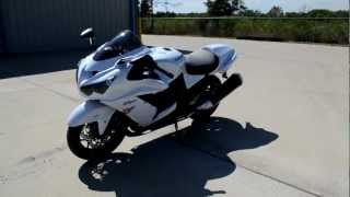 On Sale 11999  2013 Kawasaki ZX14R Pearl Stardust White  Mainland Overview and Review [upl. by Sheline]