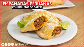 Como preparar EMPANADAS DE CARNE Peruana  Sonqu [upl. by Laitselec]