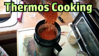 Trying to Cook Food in a Thermos Flask [upl. by Sankaran]