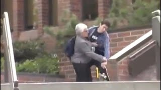 Lady Attacks Skateboarder [upl. by Tim966]