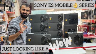 SONY ES MOBILE COMPLETE SERIES😳 SONY XS162ES COMPONENT SPEAKERS👌SONY ES 9500 SONY 4ES AMPLIFIER [upl. by Ayana]