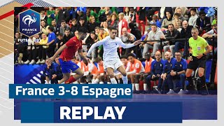 Winter Futsal Cup U21  FranceEspagne 38 en replay [upl. by Htiduy835]