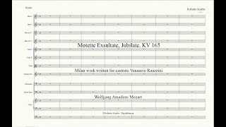 Motette Exsultate Jubilate KV 165 Orchestral Version W A Mozart [upl. by Akimyt]