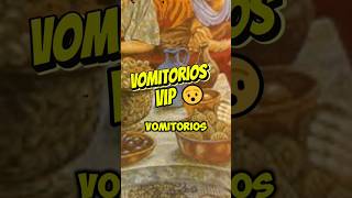 😨VOMITOROS VIP el secreto de los ROMANOS curiosidades datosinteresantes history [upl. by Eynenihc]