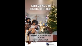 Gottesdienst am Weihnachtstag 2023 [upl. by Omar708]