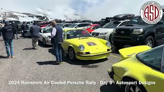 2024 Ramshorn Air Cooled Porsche Rally  Day 3  Autosport Designs [upl. by Riek332]