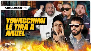 YOVNGCHIMI LE TIRA A ANUEL REACCION OFICIAL con Gallo Gringo y Coyote [upl. by Conchita]