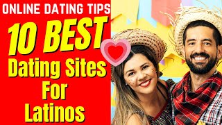 ❤️10 Best Dating Sites For Latinos 2024 [upl. by Ahsitram]