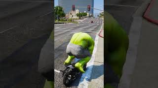 HULK KI MUMMY KA ACCIDENT😰  GTA 5 Funny Moment shorts gta5 [upl. by Aliuqat148]