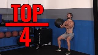 Top 4 Wall Ball Exercises [upl. by Htenek]