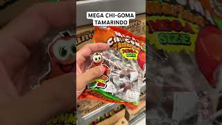 Mega chigoma is a tamarindo spicy Mexican candy spicycandy dulcesmexicanos [upl. by Koy519]