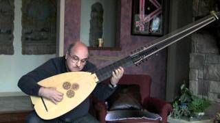 La Montefermiel Rondeau by Robert de Visee for Theorbo [upl. by Loralyn]