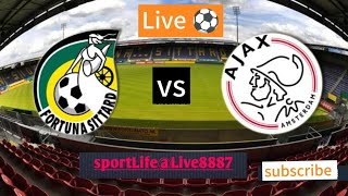 AFC Ajax vs FORTUNA SITTARD Nederland Eredivisie Live voetbalwedstrijdupdate vandaag 2024 [upl. by Felder806]