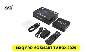 MXQ PRO 5G SMART TV BOX 2025 [upl. by Amees]