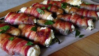 Bacon Wrapped Jalapeno Poppers [upl. by Nelleh]