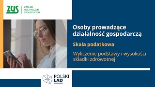 Skala podatkowa a składka zdrowotna  przykład Polski Ład [upl. by Tolkan132]