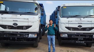 आगया 18 चक्का Tata Tipper truck  TATA 5530K TIPPER [upl. by Jo-Anne]