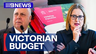 Major projects scrapped in brutal Victorian state budget  9 News Australia [upl. by Season648]